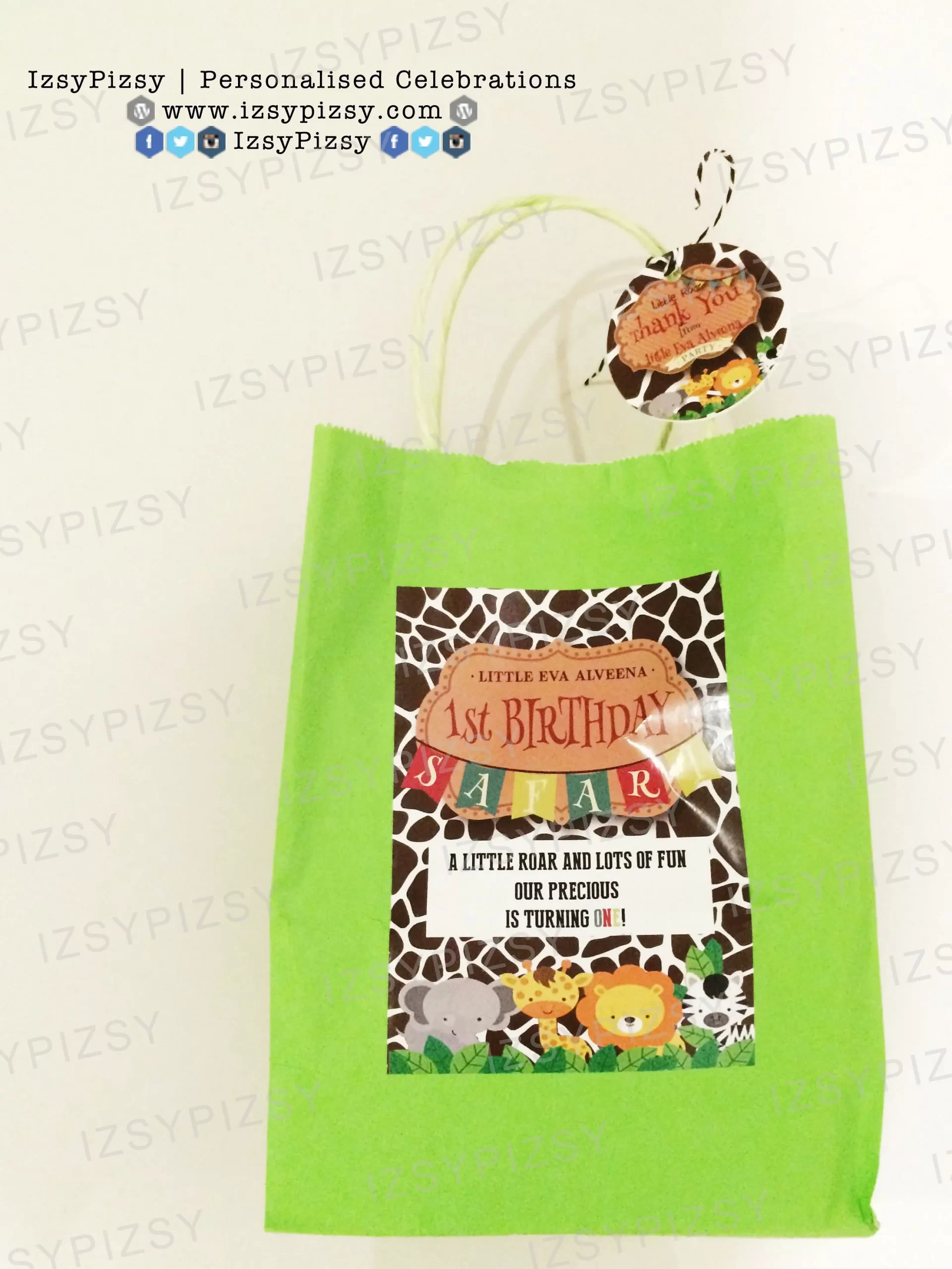 Ide Kreatif Goodie Bag untuk Pesta Taman Safari